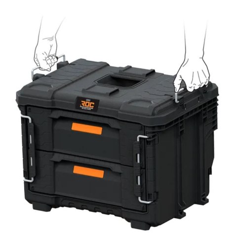 SKRZYNKA NARZĘDZIOWA KETER ROC PRO GEAR 2.0 - 2 SZUFLADY SKRZYNKA NARZĘDZIOWA KETER ROC PRO GEAR 2.0 - 2 SZUFLADY
