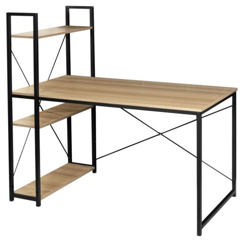 BIURKO INDUSTRIALNE LOFTOWE TROSA MODERN OAK