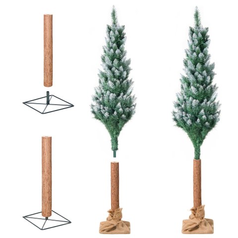 CHOINKA SZTUCZNA NA PNIU NOELA SOSNA 180 CM STOJAK