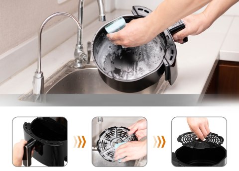 FRYTOWNICA BEZTŁUSZCZOWA PARMA 3,5L1400W