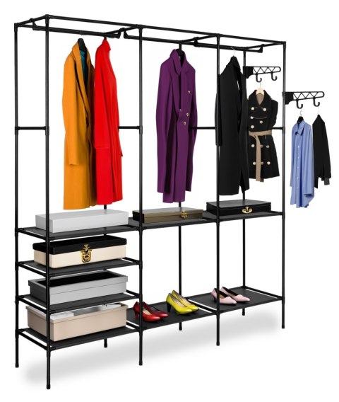 GARDEROBA SYNTIA Z 8 PÓŁKAMI