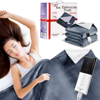 KOC ELEKTRYCZNY GRZEWCZY FRODO NIEBIESKI 180X160 CM