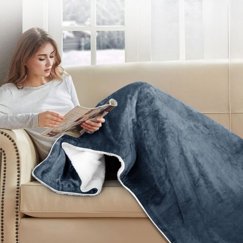 KOC ELEKTRYCZNY GRZEWCZY FRODO NIEBIESKI 180X160 CM