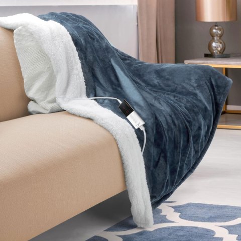 KOC ELEKTRYCZNY GRZEWCZY FRODO NIEBIESKI 180X160 CM