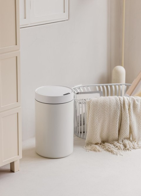 KOSZ NA ŚMIECI AUTOMATYCZNY JUNK BIAŁY