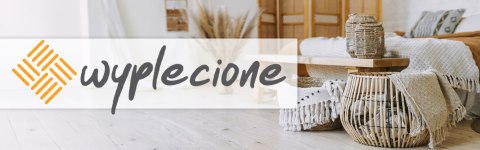 KOSZYK PLECIONY DARLA GRAFITOWY 30X20X15 CM