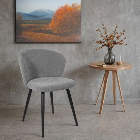 KRZESŁO KROSBY SZTRUKS GRAFITOWE