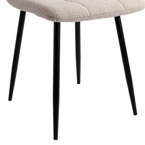 KRZESŁO BOUCLE DENVER TEDDY BEŻOWE