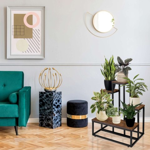 KWIETNIK STOJĄCY LOFT ANTIRES RUSTIC STOJAK NA KWIATY