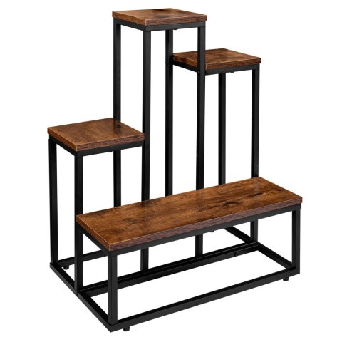 KWIETNIK STOJĄCY LOFT ANTIRES RUSTIC STOJAK NA KWIATY