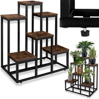 KWIETNIK STOJĄCY LOFT BELGAR RUSTIC STOJAK NA KWIATY