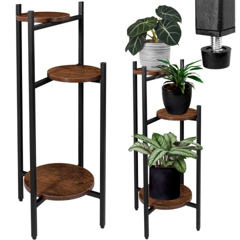 KWIETNIK STOJĄCY LOFT TRETORRI RUSTIC STOJAK NA KWIATY