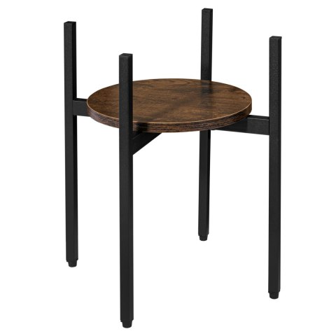 KWIETNIK STOJĄCY LOFTOWY TORRE RUSTIC 40 CM CZARNY