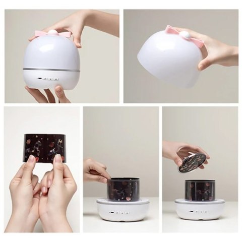 LAMPKA NOCNA GWIEZDNY PROJEKTOR GALAXY