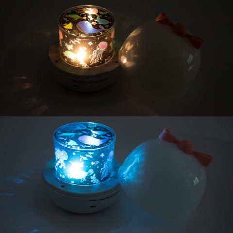 LAMPKA NOCNA GWIEZDNY PROJEKTOR GALAXY