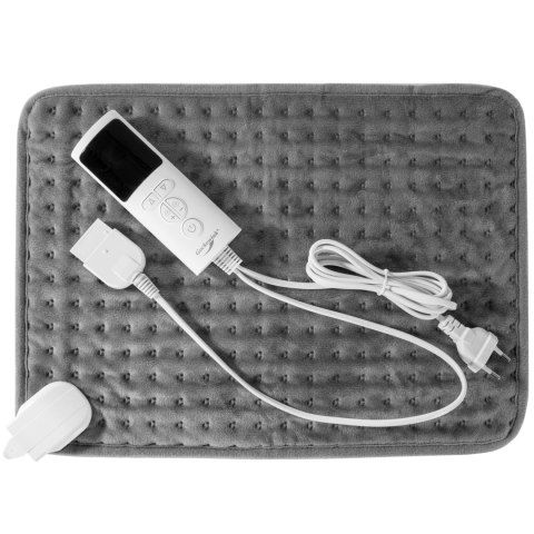 PODUSZKA MATA ELEKTRYCZNA GRETA SZARA 30X40 CM