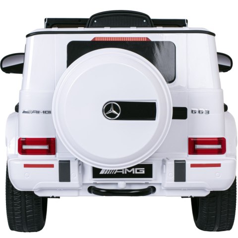 SAMOCHÓD ELEKTRYCZNY DLA DZIECI MERCEDES AMG G63 BIAŁY