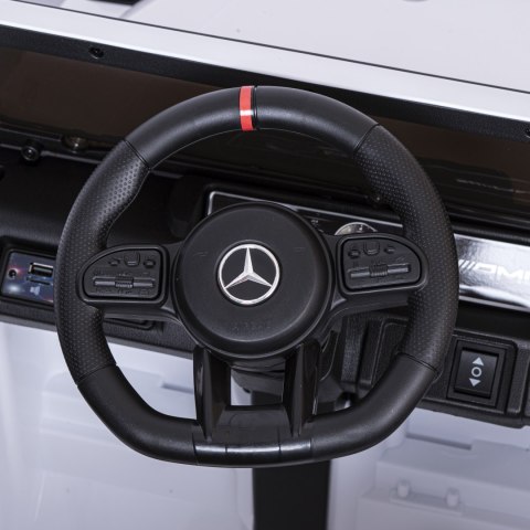 SAMOCHÓD ELEKTRYCZNY DLA DZIECI MERCEDES AMG G63 BIAŁY