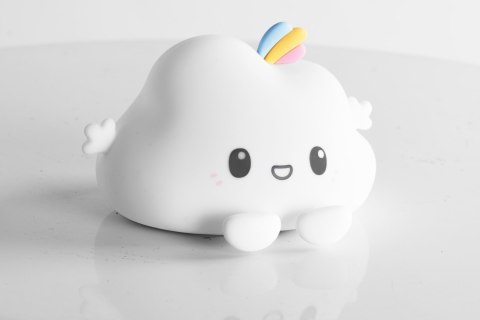 SILIKONOWA LAMPKA NOCNA CHMURKA LED RGB