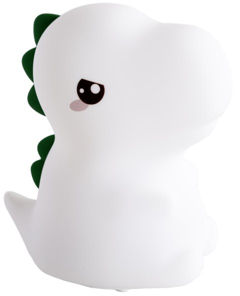 SILIKONOWA LAMPKA NOCNA DINOZAUR LED RGB