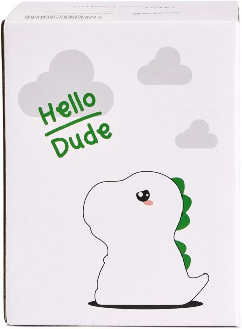 SILIKONOWA LAMPKA NOCNA DINOZAUR LED RGB