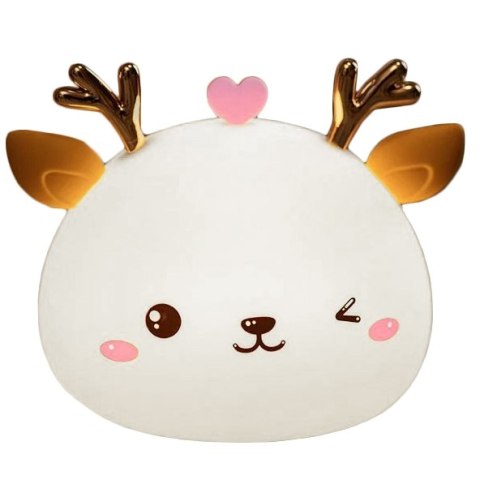 SILIKONOWA LAMPKA NOCNA JELONEK LED RGB