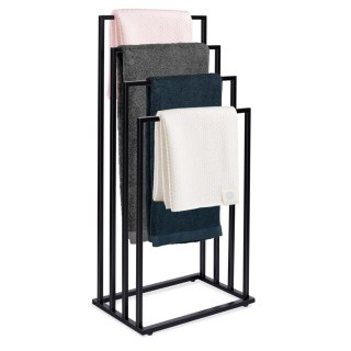 STOJAK NA RĘCZNIKI 4 POZIOMOWY NELI CZARNY