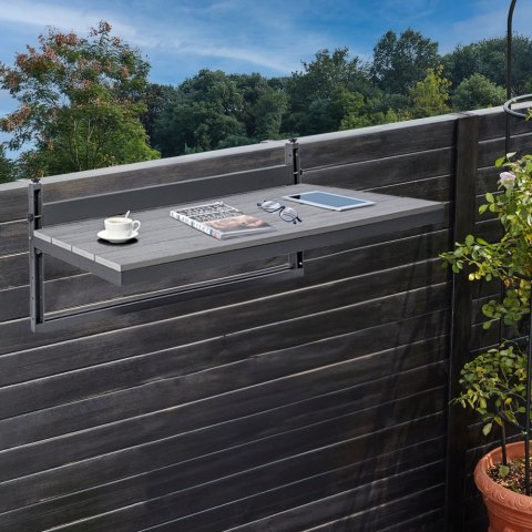 STOLIK BALKONOWY WISZĄCY AGATTI STONEWOOD