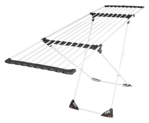 SUSZARKA NA PRANIE TELESKOPOWA MOJAVE BIAŁO-GRAFITOWA