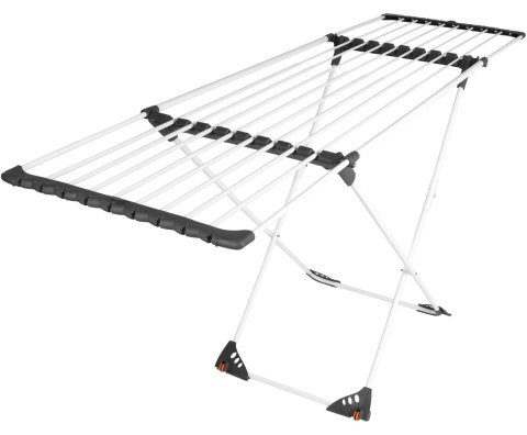 SUSZARKA NA PRANIE TELESKOPOWA MOJAVE BIAŁO-GRAFITOWA