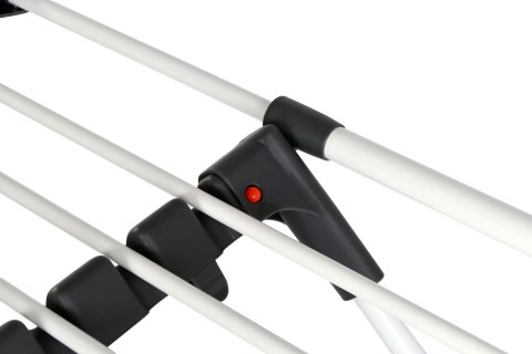 SUSZARKA NA PRANIE TELESKOPOWA MOJAVE BIAŁO-GRAFITOWA