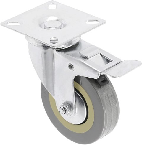 ZESTAW X4 KÓŁEK KOŁA JEZDNE CARGO GRAFITOWE 75 MM