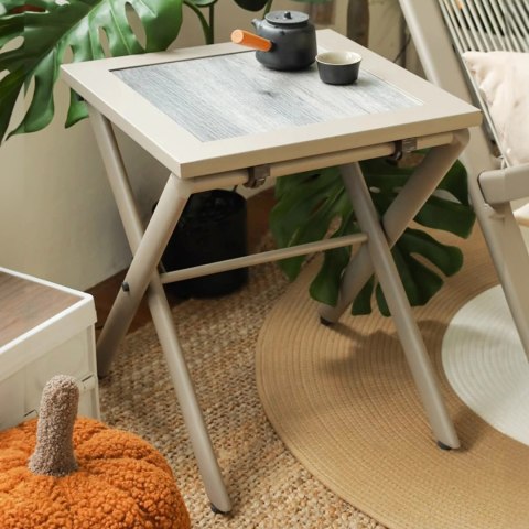 ZESTAW MEBLI TARASOWYCH CHILL SAND LEŻAKI I STOLIK