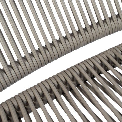 ZESTAW MEBLI TARASOWYCH CHILL SAND LEŻAKI I STOLIK