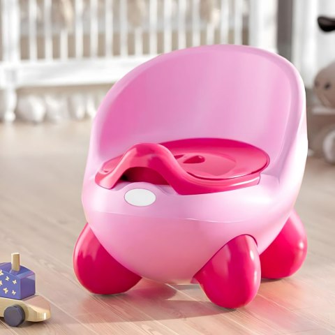 Nocnik toaleta sedes dla dzieci wyjmowany wkład antypoślizgowe nóżki różowy ECOTOYS Nocnik toaleta sedes dla dzieci wyjmowany wkład antypoślizgowe nóżki różowy ECOTOYS