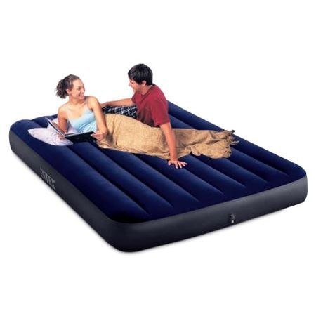 Materac dmuchany dwuosobowy welurowy 191x137 cm INTEX 64758 Materac dmuchany dwuosobowy welurowy 191x137 cm INTEX 64758