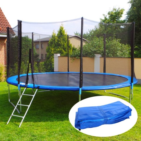 Osłona sprężyn do trampoliny 12ft miękka mata ochronna 366 - 374cm niebiska Osłona sprężyn do trampoliny 12ft miękka mata ochronna 366 - 374cm niebiska