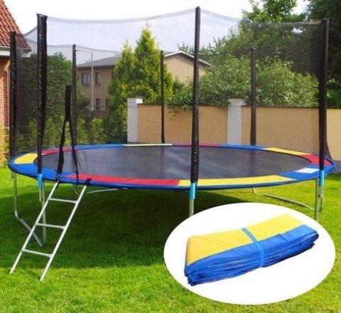 Osłona sprężyn do trampoliny 8ft miękka mata zabezpieczająca kolorowa - 244 250 cm Osłona sprężyn do trampoliny 8ft miękka mata zabezpieczająca kolorowa - 244 250 cm