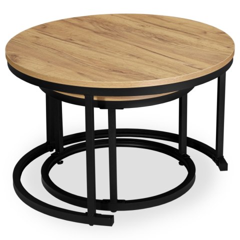 Zestaw dwóch stolików Galen Craft