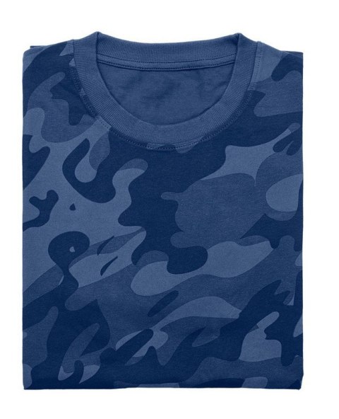 T-SHIRT ROBOCZY CAMO NAVY, ROZMIAR XL T-SHIRT ROBOCZY CAMO NAVY, ROZMIAR XL