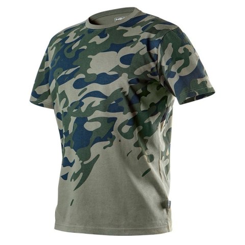 T-SHIRT ROBOCZY Z NADRUKIEM CAMO, ROZM.M T-SHIRT ROBOCZY Z NADRUKIEM CAMO, ROZM.M