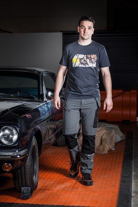 T-SHIRT Z NADRUKIEM MOTOR ROZMIAR XXL T-SHIRT Z NADRUKIEM MOTOR ROZMIAR XXL
