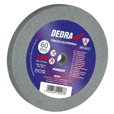 TARCZA SZLIFIERSKA 125X16X12.7 GR60 TARCZA SZLIFIERSKA 125X16X12.7 GR60