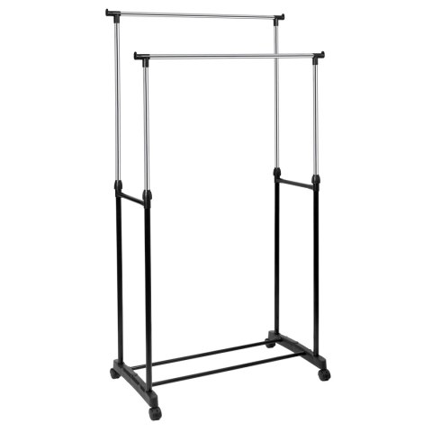 Wieszak stojący podwójny WALERIA regulowany