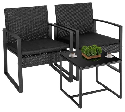Zestaw Mebli Ogrodowych COFFI STOLIK + 2 KRZESŁA