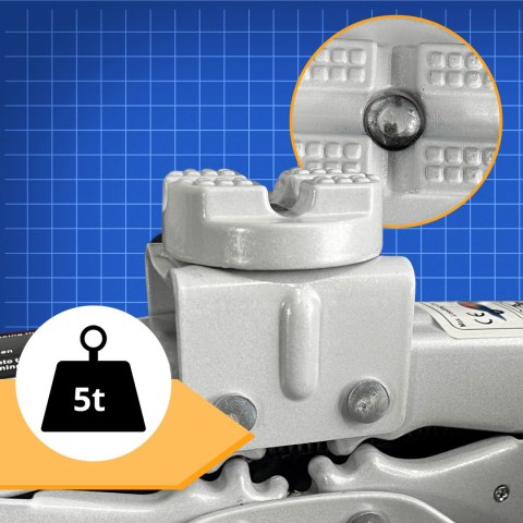Elektryczny podnośnik samochodowy 2T 12V z pilotem wys. 12-35cm lekki 4.3kg Elektryczny podnośnik samochodowy 2T 12V z pilotem wys. 12-35cm lekki 4.3kg
