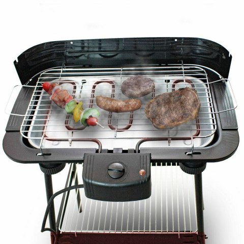 Grill elektryczny bezdymny 2000 w do domu i na balkon duża powierzchnia