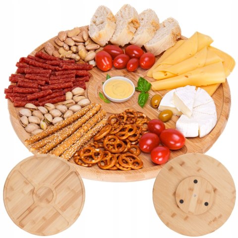 BAMBUSOWA DESKA DO PRZEKĄSEK I SERÓW GRACJA