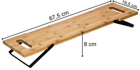 DESKA TACA BAMBUSOWA DO SERWOWANIA JEDZENIA OFELIA
