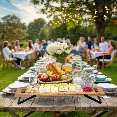 DESKA TACA BAMBUSOWA DO SERWOWANIA JEDZENIA OFELIA